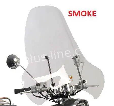4091.jpg Windscherm Isotta Smoke BTC Old Classic AGM New Flash La souris Trendy - Afbeelding 1