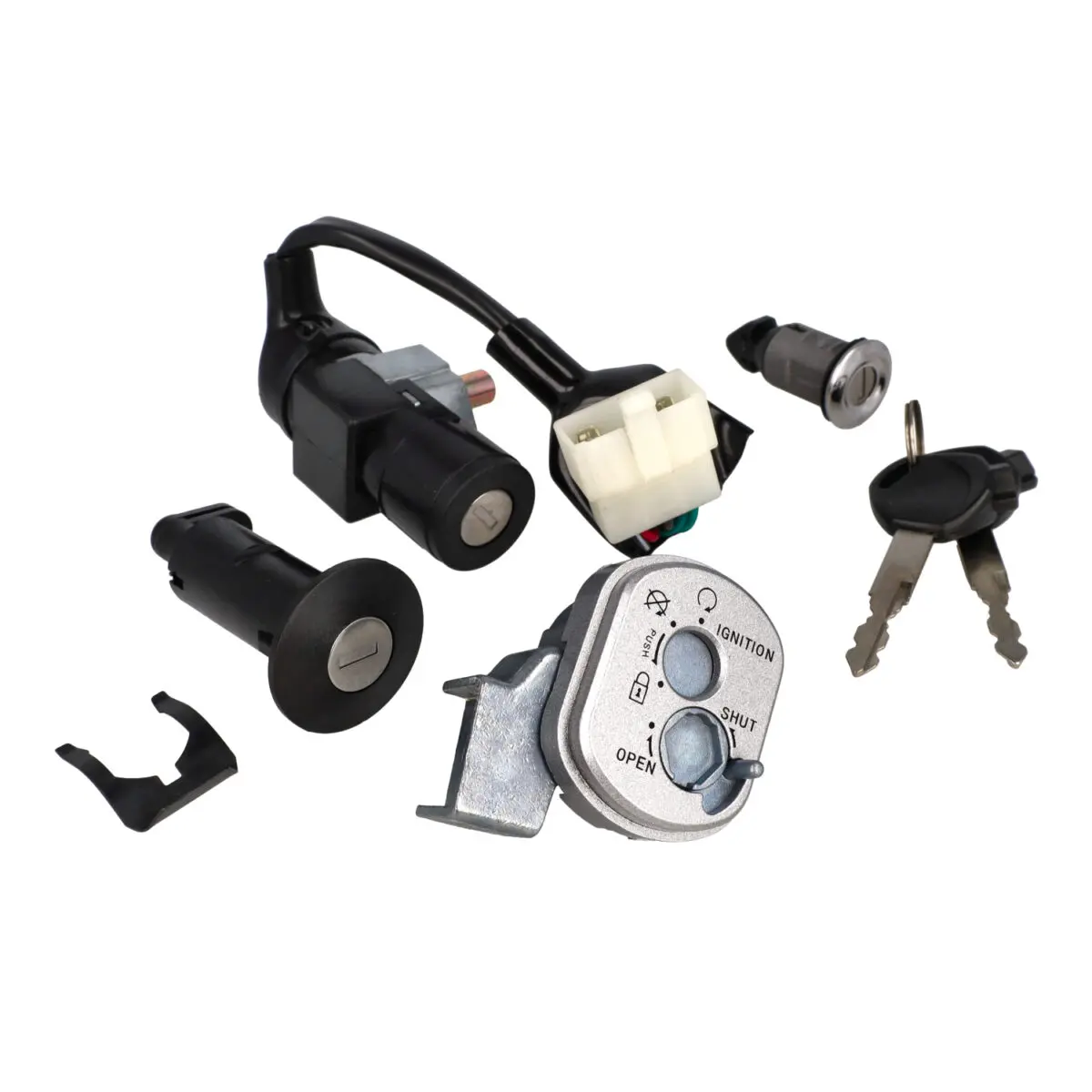 Contactslot set Compleet , Senzo Rivalux | 6 Polige stekker5