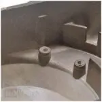 COUVERCLE DE CARTER MOTEUR CHINA 4T GY6 10'' NOIR + CONNEXION 1