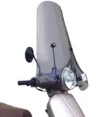 Pare-brise haut CSO **SMOKE** BTC Riva, AGM VX50, La souris Vespelini Sourini, Senzo RivaLux, DJJD Cashmire, GTS Toscana 70cm - Image 6