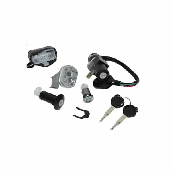 Contactslot set Compleet | BTC Riva, IVA Lux, AGM VX50, La Souris Vespelini, , Senzo Rivalux | 6 Polige stekker