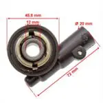 Km en voiture BTC Riva, La Souris Sourini, Senzo Rivalux, AGM VX50