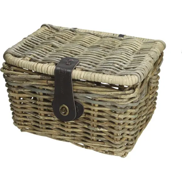 Mand rotan indo 32x24x21 naturel fiets, fatbike, Scooter Rieten Mand rotan indo 32x24x21 naturel fiets, fatbike, Scooter