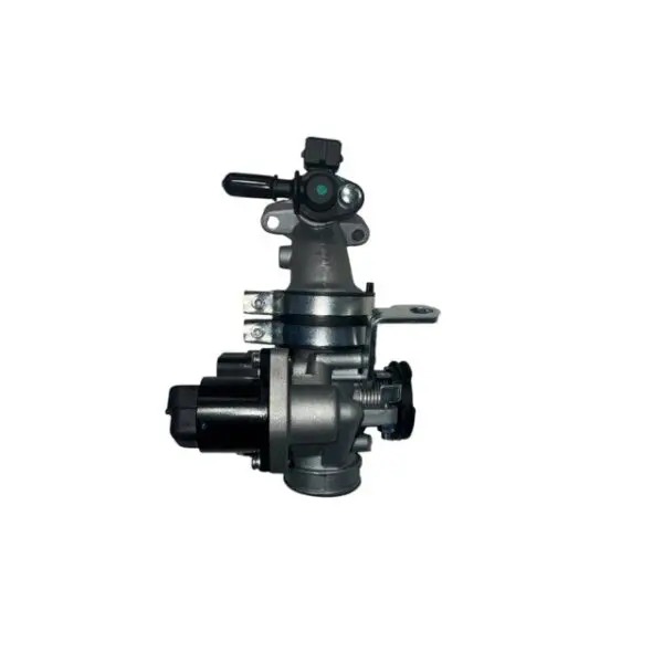 Rongmao EFI Gasklephuis ENKEL VOOR EURO4 compleet met injector La Souris, Senzo, TYM, Riya, Fast, Leopard, Santini