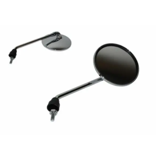 Spiegel Rechts Chrome Chroom BTC Riva IVA LUX AGM Vx50 Spiegels BTC Riva IVA Lux Spiegel Set BTC Riva AGM VX50 LA Souris Vespelini Sourini IVA SENZO RIVA LUX