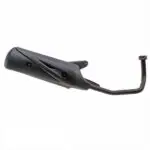 POT D'ECHAPPEMENT Chine scooter 10 pouces IVA VENTI NOIR SILEX