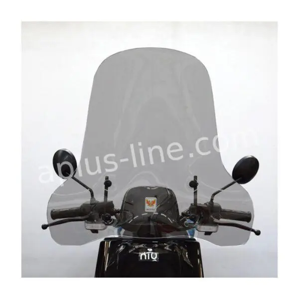 WINDSCHERM ISOTTA PASSEND OP NIU N1 SMOKE/SMOKEY - MEDIUM