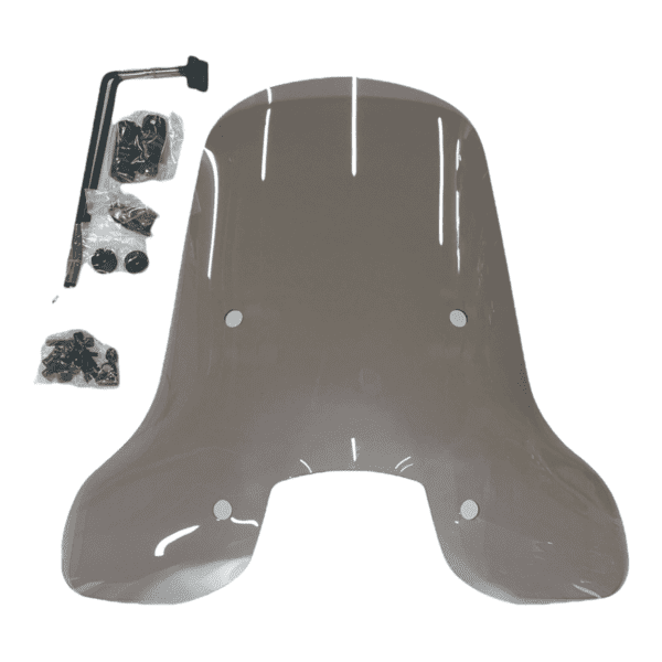 WINDSCHERM **CSO SPORT SMOKE** | Vierkante koplamp| BTC RIVA SPORT / AGM VX50S / LA SOURIS VESPELINI SOURINI S&RS / SENZO RIVALUX S