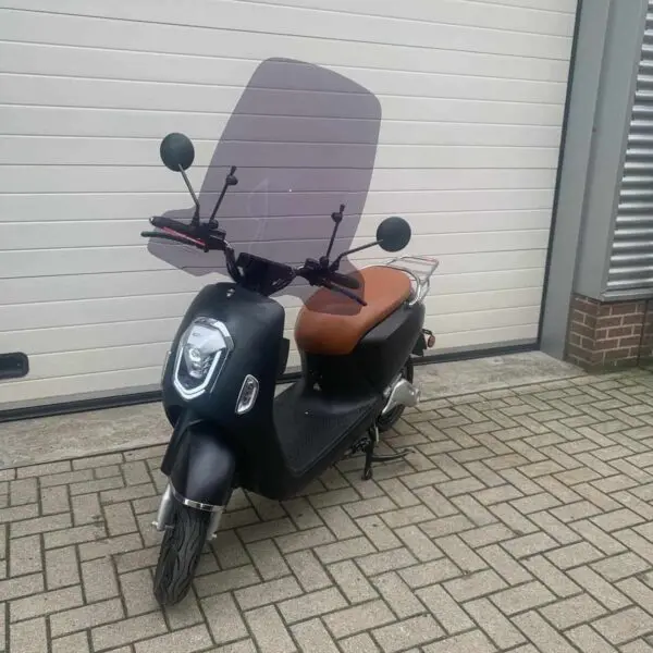 Windscherm Q Crystal | Nipponia Volty | NIU N1 Smoke Hoog | (APLUS-LINE)