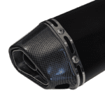 Descriptif du Silencieux d'Échappement Piaggio i-get Aplus – Carbone + Noir Brillant