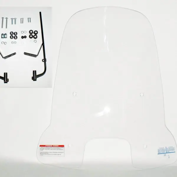 Windscherm BTC Riva **Sport** / AGM VX50S / La Souris Vespelini Sourini S / Senzo Rivalux S (A-kwaliteit vaste beugels)