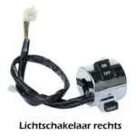 Bouton de démarrage de Scooter rétro, interrupteur de guidon droit AGM, BTC, Senzo, La Souris, Znen, Fosti, Benzhou, Rover Bikes,