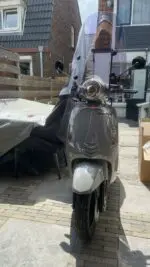 Pare-brise haut BTC Riva / AGM VX50 / Senzo riva / Lux IVA / La souris Vespelini Sourini / GTS Toscana / DJJD Cashmire **SMOKE TINTED** Qualité A72 cm - Image 21