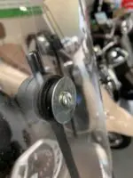 Windscherm Hoog *TRANSPARANT* BTC RIVA, AGM VX50, IVA LUX, La Souris Vespelini Sourini, Senzo Rivalux, GTS toscana, DJJD Cashmire **A-kwaliteit**  72CM - Afbeelding 5