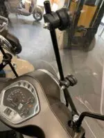 Windscherm Hoog *TRANSPARANT* BTC RIVA, AGM VX50, IVA LUX, La Souris Vespelini Sourini, Senzo Rivalux, GTS toscana, DJJD Cashmire **A-kwaliteit**  72CM - Afbeelding 6