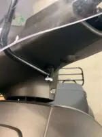 Windscherm Hoog *TRANSPARANT* BTC RIVA, AGM VX50, IVA LUX, La Souris Vespelini Sourini, Senzo Rivalux, GTS toscana, DJJD Cashmire **A-kwaliteit**  72CM - Afbeelding 8