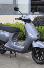 Zadel Buddyseat Zwart LUXE met ruit motief| Italian Design | BTC Riva, IVA Lux, AGM VX50, La Souris Vespelini Sourini, GTS Toscana Senzo Riva Lux - Afbeelding 2