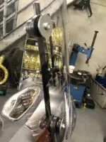 Pare-brise haut BTC Riva / AGM VX50 / Senzo riva / Lux IVA / La souris Vespelini Sourini / GTS Toscana / DJJD Cashmire **SMOKE TINTED** Qualité A72 cm - Image 7