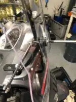 Pare-brise haut BTC Riva / AGM VX50 / Senzo riva / Lux IVA / La souris Vespelini Sourini / GTS Toscana / DJJD Cashmire **SMOKE TINTED** Qualité A72 cm - Image 9