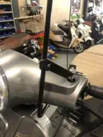 Pare-brise haut BTC Riva / AGM VX50 / Senzo riva / Lux IVA / La souris Vespelini Sourini / GTS Toscana / DJJD Cashmire **SMOKE TINTED** Qualité A72 cm - Image 14