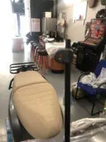 Pare-brise haut BTC Riva / AGM VX50 / Senzo riva / Lux IVA / La souris Vespelini Sourini / GTS Toscana / DJJD Cashmire **SMOKE TINTED** Qualité A72 cm - Image 17