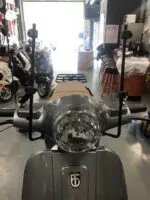 Pare-brise haut BTC Riva / AGM VX50 / Senzo riva / Lux IVA / La souris Vespelini Sourini / GTS Toscana / DJJD Cashmire **SMOKE TINTED** Qualité A72 cm - Image 12