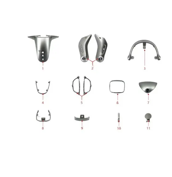 Afdekplaatje Display Q Crystal Sunra Crystal