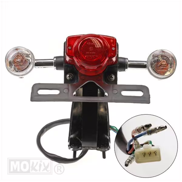 Achterlicht Compleet Retro Scooter