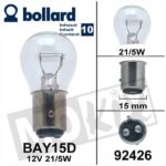 LAMP BAY15D 12V 21 5W BOLLARD (10)