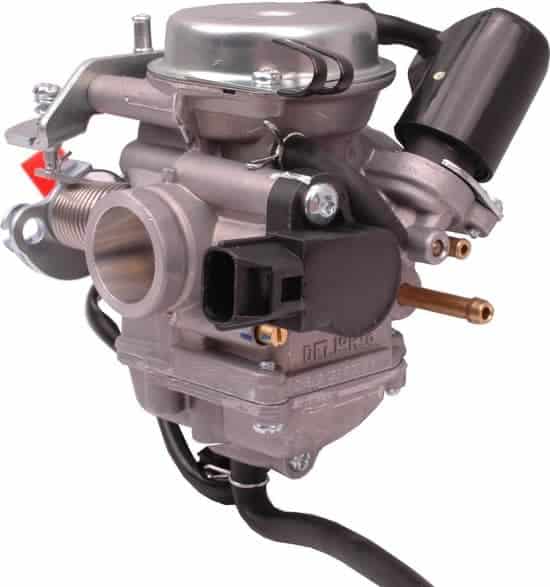 Carburateur ORIGINEEL inlaat-22mm | Gy6 Euro4 Znen AGM BTC IVA Peugeot, Kymco, Sym | voor Dellorto ECS systeem