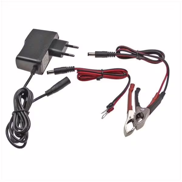 battery charger/trickle charger scooter 12v drop 0.5 A universal, various connections