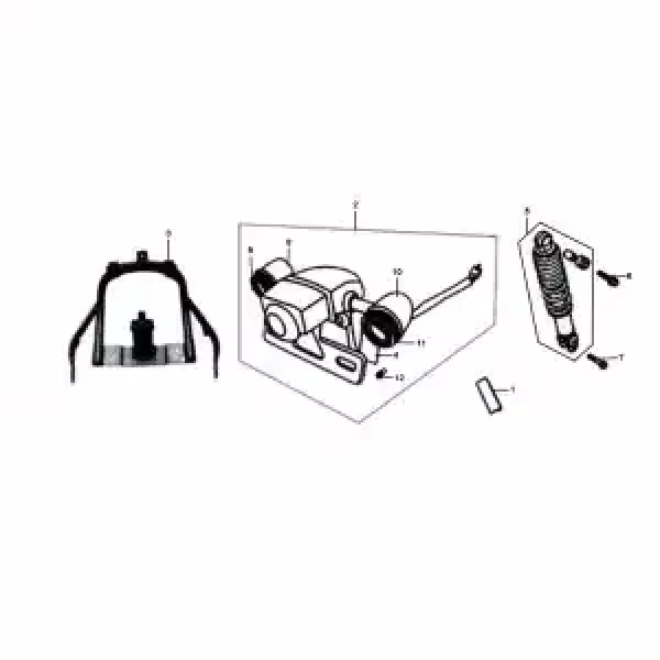 Sym Allo Rücklicht bei China Scooter Parts kaufen