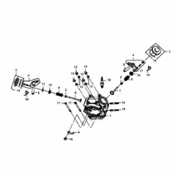 Sym Allo Zylinderkopf bei China Scooter Parts kaufen