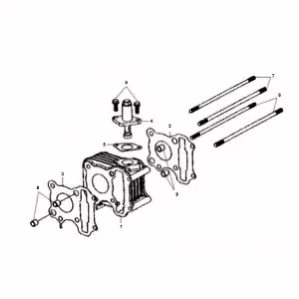 Sym Allo Zylinder bei China Scooter Parts kaufen