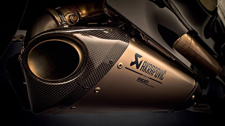 China Scooteronderdelen Akrapovic Uitlaat
