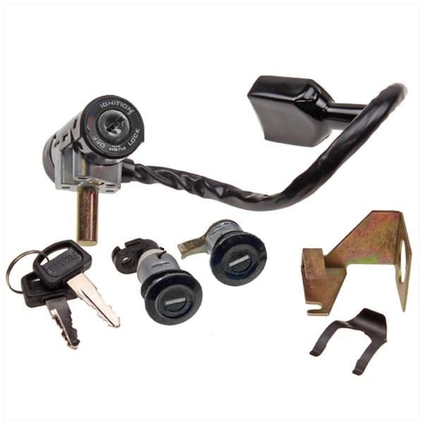 Scooter Contactslot Montage 4 Draad met Sleutel Contactslot Kit Contactslot voor 50cc 150cc 139qmb Gy6 Scooter Contactslot Montage 4 Draad met Sleutel Contactslot Kit Contactslot voor 50cc 150cc 139qmb Gy6