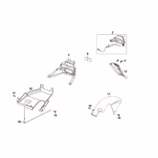 Kaufen Sie Kymco Agility 12" Rücklicht bei China Scooter Online