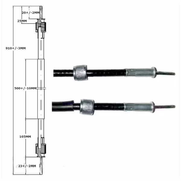 Km Teller Kabel Santini san Remo BTC Old Classic