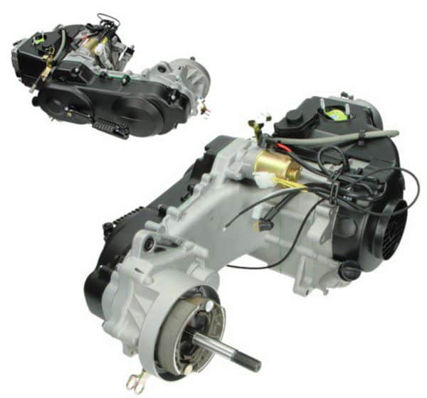 Motorblock GY6 50CC 10 Zoll lange Achse EURO2 Motorblock GY6 50CC 10 Zoll lange Achse EURO2
