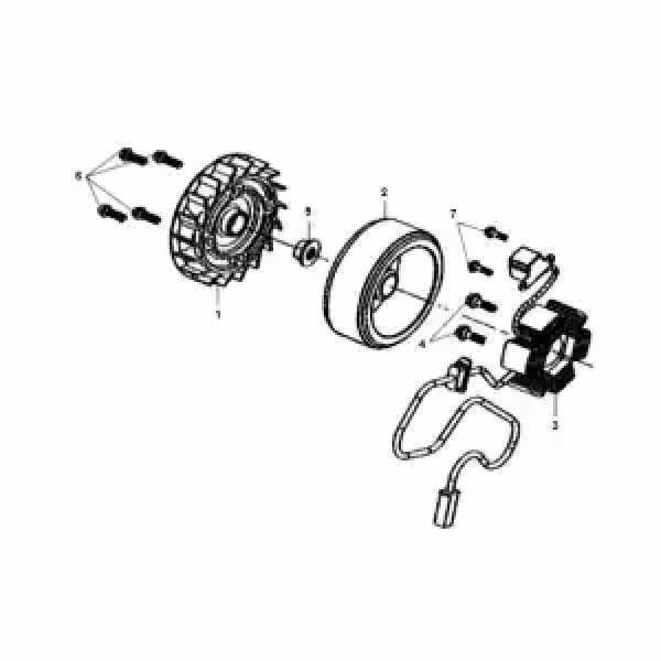 Sym Allo Zündkühlrippen bei China Scooter Parts kaufen
