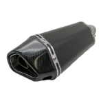 Descriptif du Silencieux d'Échappement Piaggio i-get Aplus – Carbone + Noir Brillant