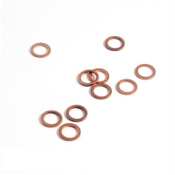ROTER KUPFERRING 10x14mm 10St
