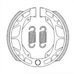 Bremsbelag / Bremsbacken Hinten – BTC Riva, IVA Lux, AGM VX50, La Souris, Senzo