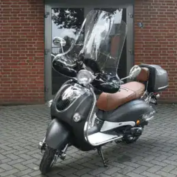 Windschermen Chinese Retro Scooters met breed stuur, AGM, BTC, Znen, La Souris, Fosti, Benzhou kopen bij China Scooter Onderdelen