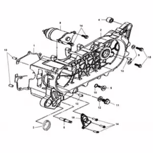 Sym Allo Anlassermotor bei China Scooter Parts kaufen