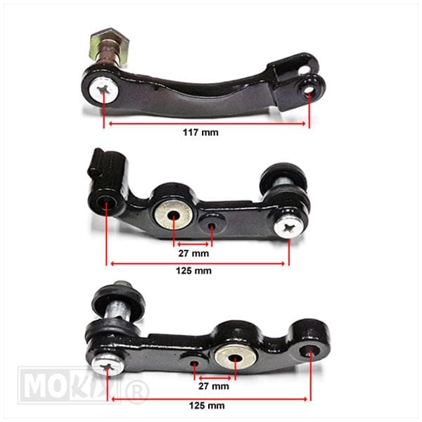 Schommelarmset Retro Scooter AGM Fosti BTC IVA