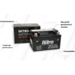 Scooter Battery YTX7A-BS/DTX7A-BS/6MF6 12V Gel China 4t universal 6amp NITRO (Retro, Riva, AGM, BTC, Senzo, La Souris, Znen, Benzhou, Fosti, Etc)