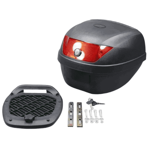 Scooter top case TOPCASE BLACK 28 LITER