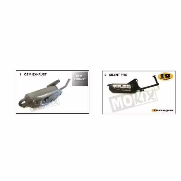 Sym Mio Auspuffanlagen bei China Scooter Parts kaufen