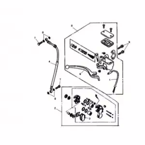 Sym Allo Vorderradbremse bei China Scooter Parts kaufen